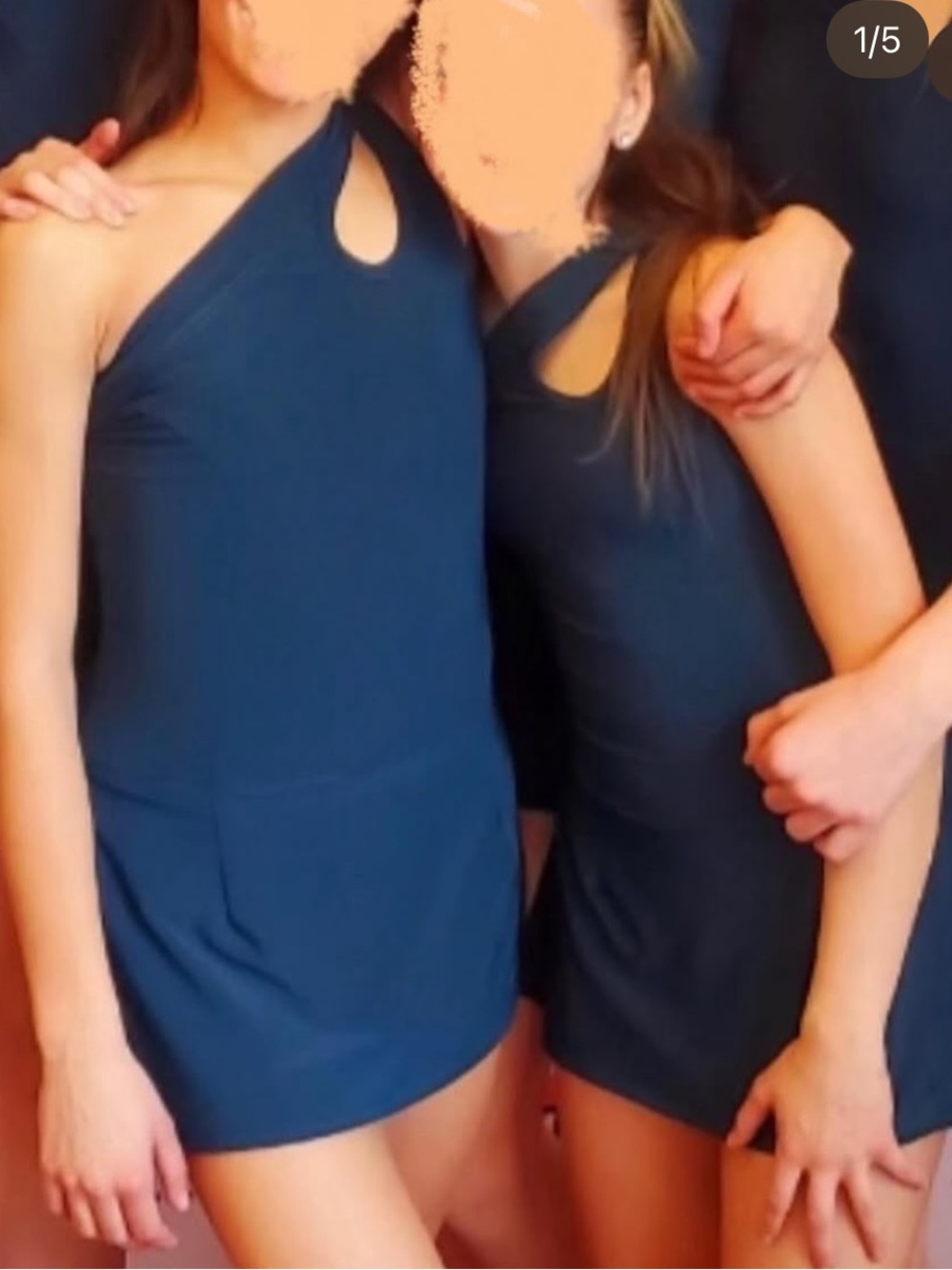 Custom Wesley Tang Teal Dress Dance Costume
